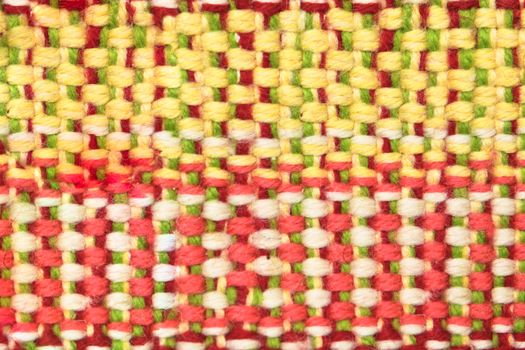 Colorful wool pattern as a detailed background