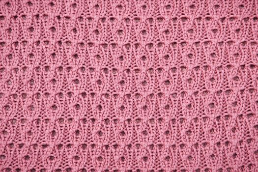 Pink wool cloth as a detailed background image