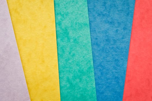 Colorful pieces of card as a background image