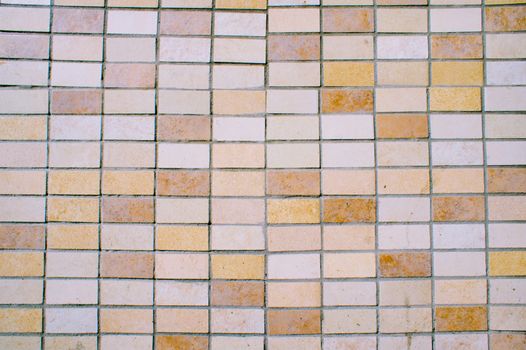 Beige color tiles as a background image