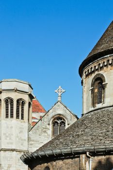 Round church of the Holy Sepulchre in Cambridge, England