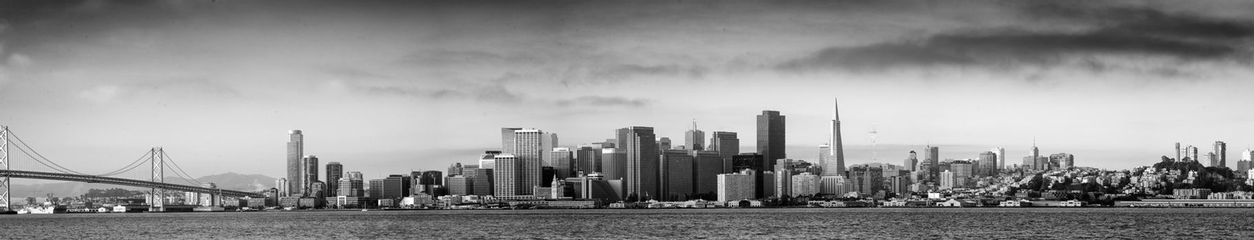 San Francisco skylines, San Francisco, California, USA