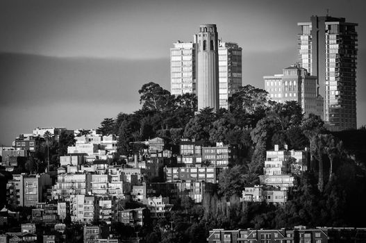 Coit Tower on Telegraph Hill, San Francisco, California, USA