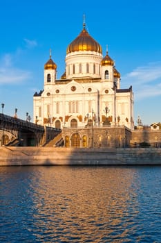 Cathedral of Christ Saviour in Moscow, Russia