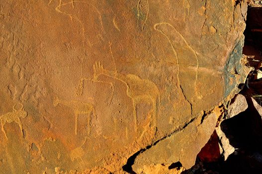 Rock engravings at Twyfelfontein, Namibia, a World Heritage site