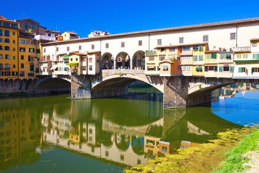 Old bridge -  Ponte Vecchio in Florence, Tuscany, Italy