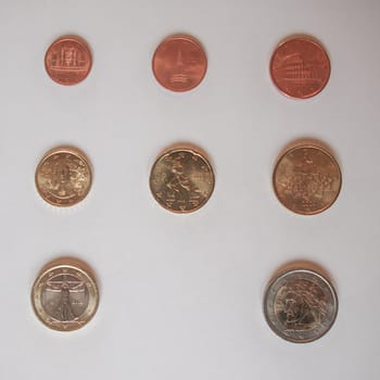 Euro coins