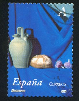 SPAIN - CIRCA 2004: stamp printed by Spain, shows Boulot, circa 2004