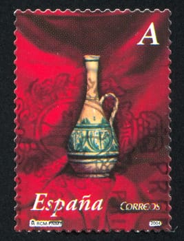 SPAIN - CIRCA 2004: stamp printed by Spain, shows Botlle, circa 2004