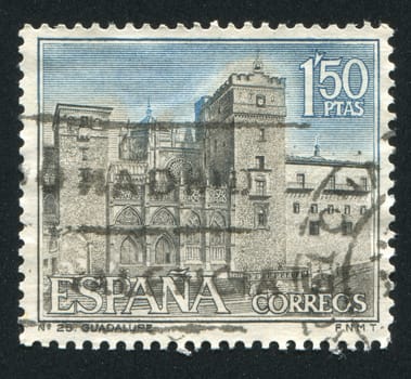 SPAIN - CIRCA 1966: stamp printed by Spain, shows Guadalupe, circa 1966