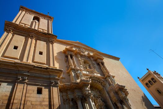 Elche Elx Basilica de Santa Maria church in Alicante valencian community Spain