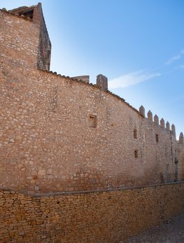 San Mateo sant Mateu de Montesa in Castellon Maestrazgo of Spain