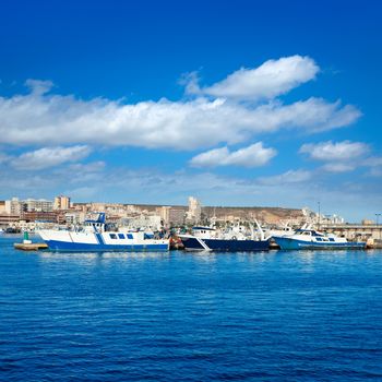 Santa Pola port marina in Alicante Valencia Province of Spain