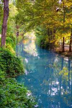 Liria San Vicente de Lliria river lake in Valencia Spain