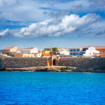 Tabarca island in Alicante Valencian Community of Spain