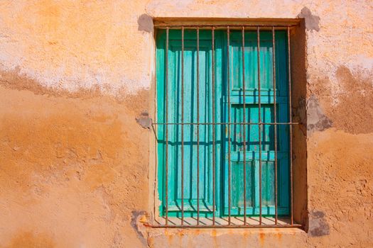 Tabarca Island streets in Alicante Valencian community Spain