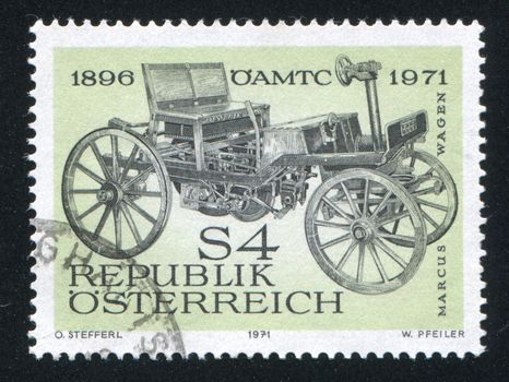 AUSTRIA - CIRCA 1971: stamp printed by Austria, shows Marcus Car, circa 1971