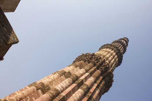qutub minar, delhi, india