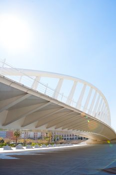 Valencia puente de Exposicion bridge in Alameda Spain