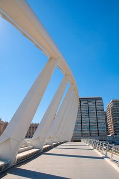 Valencia puente de Exposicion bridge in Alameda Spain