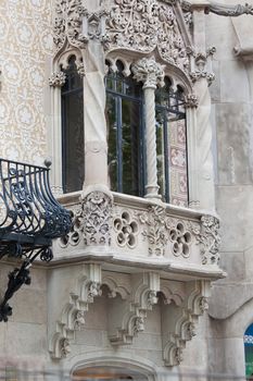 Casa Amatller is famous Modernism masterpiece by architect Josep, Barcelona, Spain