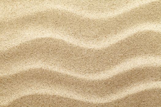 Beach sand texture for background. Top view