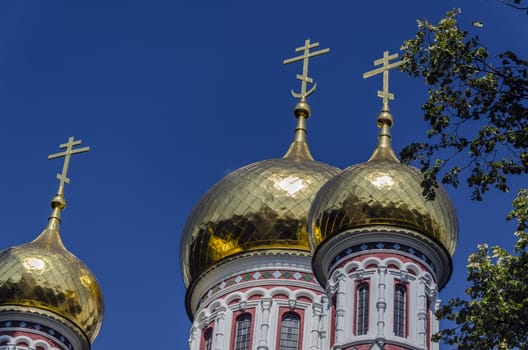 Beautiful church in Bulgaria, Shipka city. With amazing architecture and colors!