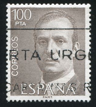 SPAIN - CIRCA 1993: stamp printed by Spain, shows King Juan Carlos I, circa 1993