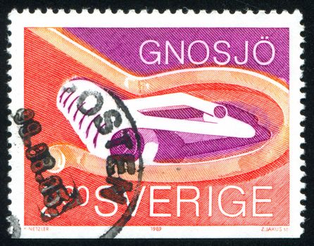 SWEDEN - CIRCA 1989: stamp printed by Sweden, shows Metal springs, circa 1989