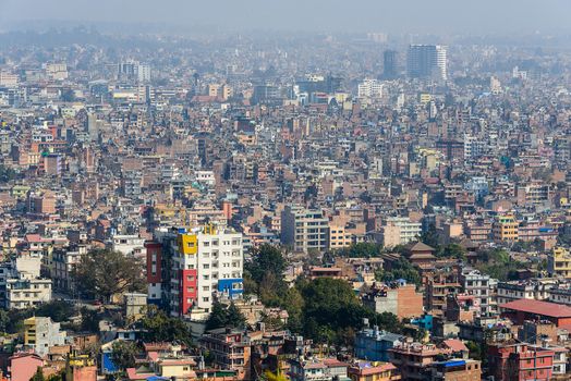 Kathmandu view from Swayambhunath