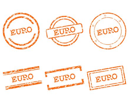 Euro stamps