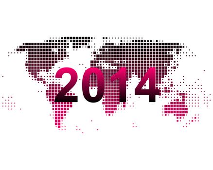 World map 2014