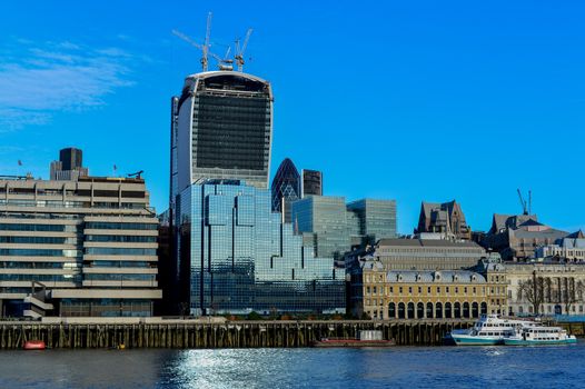 City of London as Seen From The South Bank