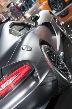 DETROIT - JANUARY 26 :The 2014 Dodge SRT Viper at The North American International Auto Show January 26, 2014 in Detroit, Michigan.