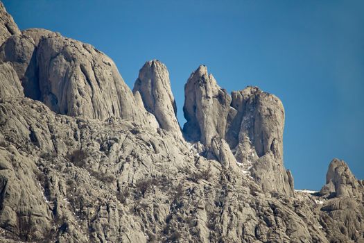 Stone sculptures of Velebit mountain, Croatia