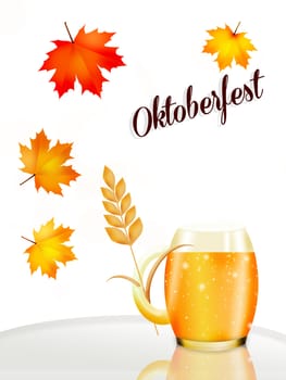 illustration of Oktoberfest