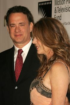 Tom Hanks and Rita Wilson
at the 2nd Annual A Fine Romance, Hollywood and Broadway Musical Fundraiser. Sunset Gower Studios, Hollywood, CA. 11-18-06