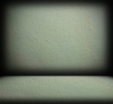 scratched green interior backdrop for your design
