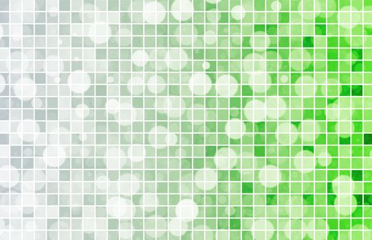 Fizzy Drink Background with Bubbles and Tiles