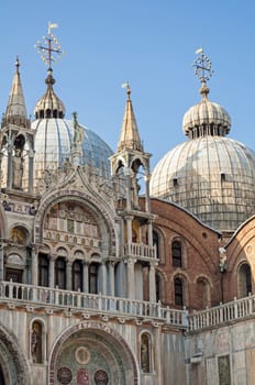 Patriarchal Cathedral Basilica of Saint Mark, Venice, Italy.