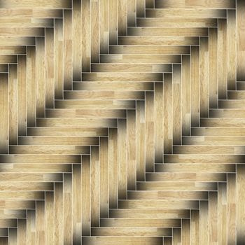 textured of installed parquet wooden planks  flooring