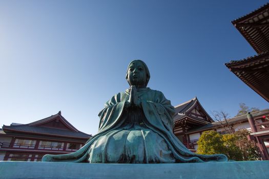 Little Buddha at the Zojoji Temple, Tokyo, Japan