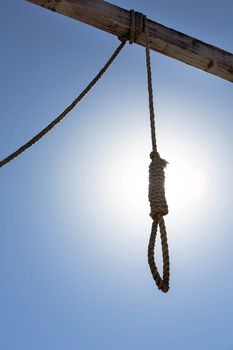 Hangmans Noose Hangs In The Gallows