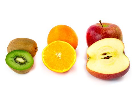 Various vitamin-rich fruits