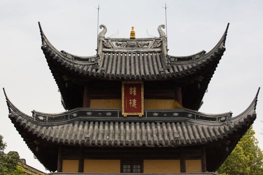 Detail of the Jade Buddha Temple in Shanghai