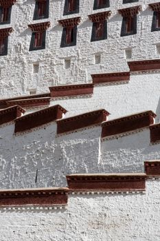 Historic home of the Dalai Lama, Lhasa, Tibet. An UNESCO World Heritage site.