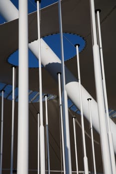 Exhibition hall at Expo Lisbon, Portugal