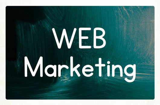 web marketing concept