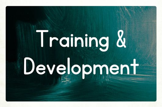 training and development concept