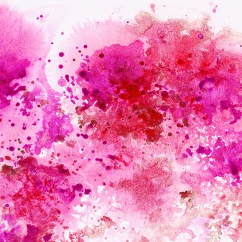Abstract background, watercolor, hand painted on a paper